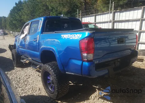 2016 Toyota Tacoma Double Cab z USA, uszkodzony, nr VIN 5TFCZ5ANXGX018193